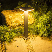 Thrisdar Outdoor Aluminum Pathway Light 40/60CM Landscape Lawn Pillar Light Waterproof Garden Villa Path Bollard Light 2024 - buy cheap