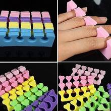 10Pcs Soft Sponge Toe Finger Separator Home Nail Art Salon Pedicure Manicure Tool 2024 - buy cheap