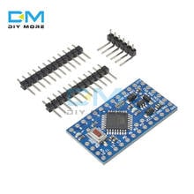 Pro Mini Atmega328 328P DC 5V 16M плата замена ATmega128 модуль для Arduino совместимый Nano Atmega328P-AU RX/TX 3,8-12 V DIY KIT 2024 - купить недорого