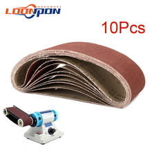 10Pcs Sanding Belts 4" x 24" 100MM X 610MM Grinding Polishing Aluminum Oxide Sander Belts For Woodwork 60/80/150/180/240/320# 2024 - buy cheap