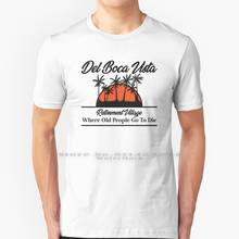 Del Boca Vista | Retirement Village T Shirt 100% Pure Cotton Del Boca Vista George Jerry Seinfeld Retirement 2024 - buy cheap