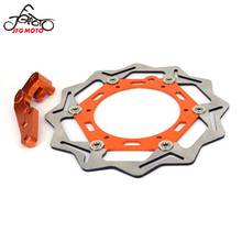 Rotor de disco de freno de acero para motocicleta, soporte de aluminio de 270mm para KTM SX XC XCW SXF EXC XCF 144 150 200 250 300 350 400 450 2024 - compra barato