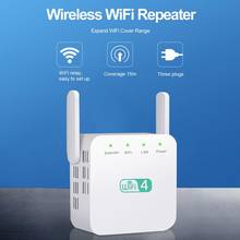 2.4GHz 300Mbps Wireless Repeater WiFi Range Extender Booster Signal Amplifier 2024 - buy cheap