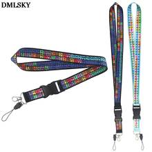 DMLSKY The Periodic Table Lanyard Keychain Lanyards for keys Badge ID Mobile Phone Rope Neck Straps Accessories Gifts M4377 2024 - buy cheap