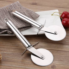 Stainless Steel Single Wheel Pizza Cutter Roller Knife Creative Kitchen Baking Tools 2024 - buy cheap