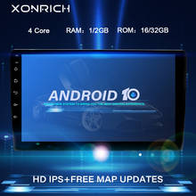 Универсальная Автомагнитола 10 .11 Din Android 10,0, Автомобильный мультимедийный плеер, стерео, GPS-навигация, Bluetooth, видео, аудио плеер, Wi-Fi 2024 - купить недорого