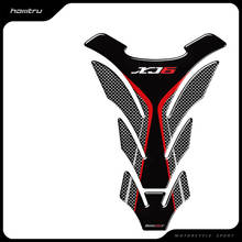 Almohadilla 3D para tanque de motocicleta, pegatina protectora, funda para Yamaha XJ6 SP, ABS 2024 - compra barato