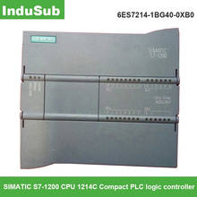 6ES7214-1BG40-0XB0 PLC SIMATIC S7-1200 CPU 1214C Programmable Logic Controller 1bg40 plc Automata controller New Original 2024 - buy cheap