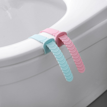 2Pcs Toilet Seat Cover Lifter Handle Closestool Toilet Seat Silicone Raise Lifters Avoid Touching Hygienic Prevent Dirtyhand 2024 - buy cheap