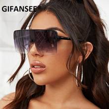 Óculos de sol quadrados femininos, grandes óculos retrô vintage para homens e mulheres, marca de luxo 2021 2024 - compre barato