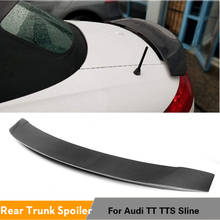 Carbon Fiber / FRP Rear Spoiler Trunk Boot Wing Lip for AUDI MK2 TT 8J TTS Sline RS Coupe Convertible 2008 - 2014 Rear Spoiler 2024 - buy cheap