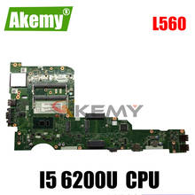 Akemy для Lenovo ThinkPad L560 ноутбук материнская плата AILL1/L2 LA-C421P процессор I5 6200U DDR3 100% тесты OK 2024 - купить недорого