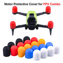 Motor Cover For DJI FPV Combo Drone Protective Soft Hat Engine Protector Dust-proof Cap Case for FPV Combo Accessories 2024 - buy cheap