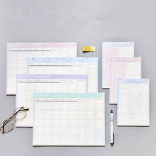 2019 2020 Notebook kawaii Daily Weekly Monthly Yearly Calendar Planner Agenda Schedule organizer journal book school 2024 - buy cheap