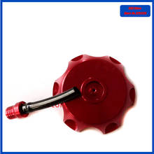 Nova red cnc alumínio tampa do tanque de combustível gás capa para honda crf50 70 xr50 sdg 70 90 107 110 125cc 2024 - compre barato