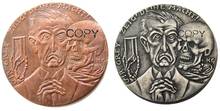 GERMANY 1915,Awakening of Egypt Copper/Silver Plated Copy Coins 2024 - buy cheap