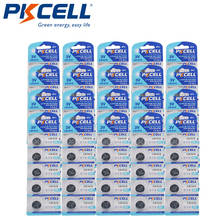 Литиевые аккумуляторы PKCELL CR1616 3 в DL1616 BR1616 KRC ERC, 100 шт. 2024 - купить недорого