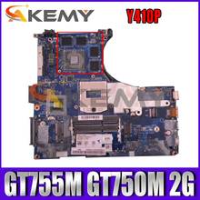 Akemy VIQYO NM-A031 подходит для Lenovo Y410P Материнская плата ноутбука 11S90003628 PGA947 GPU GT755M GT750M 2G DDR3 работы 2024 - купить недорого