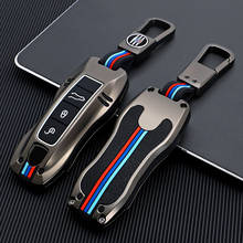 Car key case for porsche cayenne 958 911 lepin 996 macan panamera 997 944 924 987 987 gt3 cayman 987 auto holder shell cover 2024 - buy cheap