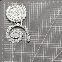 Flower Swirl Frame Decoration Metal Steel Cutting Dies DIY Scrapbooking Photo Album Embossing Paper Cards 2024 - buy cheap