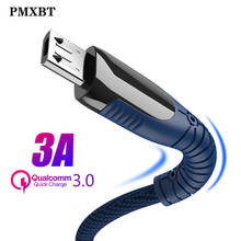 Cable USB a Micro USB QC 3A rápido de carga para Samsung Galaxy S3 S4 S6 S7 borde A5 A7 J5 J7 2016 Android Teléfono Móvil Cable USB Microusb 2024 - compra barato