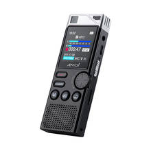 Amoi-dictáfono A80 profesional HD con reducción de ruido, grabadora de Micrófono Dual activada por voz, reproductor HIFI sin pérdidas, reunión de negocios 2024 - compra barato