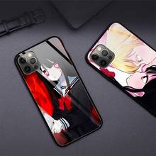 Funda de teléfono de Anime Mahou Shoujo, carcasa de vidrio templado para IPhone 12 11 Pro XR XS MAX 8X7 6S 6 Plus SE 2020 12 Pro Max Mini 2024 - compra barato