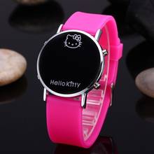 Women Electronic Sport LED Digital Children Wrist Watch Girls Silicone Watch Boys Watch Cartoon Lovely Kids Gift 2024 - buy cheap