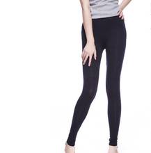 Mallas sexys de cintura elástica para mujer, Leggings negros de Modal, ajustados, de cintura alta, para Fitness, fw475, 2020 2024 - compra barato