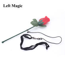 Rose Disappearing/Flower Vanishing in Bare Hand Magic Tricks Stage Illusion Gimmick Props Comedy Easy To do 2024 - buy cheap