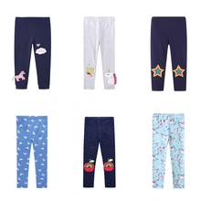 Girl Stretchy Pants Trousers Girl Leggings Pants Sports Stripe Leggings for Girls Kids Children Clothes Trousers 2 to 10 Years 2024 - buy cheap