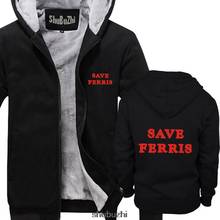 Save Ferris Funny Geek Nerd Popular Tagless warm coat thick hoody men winter jacket male hoodies plus size sbz3393 2024 - buy cheap