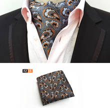 Conjunto de gravata masculina quadrada de bolso, moda formal de alta qualidade, estilo gravata para homens, 2020 2024 - compre barato