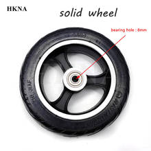 Explosion-proof 6x2 Solid Tire Wheels With Alloy Hub Fast Wheel F0 Widened Rear Wheel 6 Inch Electric Scooter Solid Tyre Wheel 2024 - buy cheap