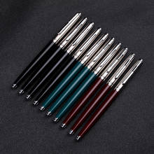 Metal Fountain Pen Without Pencil Box luxury school Office Stationery luxury Writing Cute pens gift ink pens for writing 2024 - buy cheap