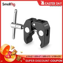 Многофункциональный Супер-зажим SmallRig с шаровой головкой, зажим, волшебная рука, супер-зажим с резьбой 1/4 дюйма для GPS, телефона, ЖК/DV монитора, видео освещения
