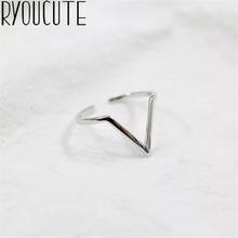 Original Design Popular Letter Finger Ring Simple Rings for Women Wedding Engagement Jewelry Gifts 2024 - buy cheap