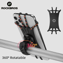 ROCKBROS Bike Handlebar Phone Holder Versatile Design Silicone Handle-Bar Stand Universal Non-slip Cycling Mount Durable Bracket 2024 - buy cheap
