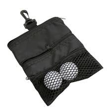 Sacos de golfe portátil, suporte, zíper, malha, bolsa de armazenamento para treinamento ao ar livre, corf 2024 - compre barato