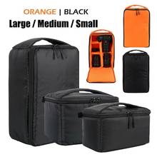 Waterproof Shockproof Camera Bag Padded Insert SLR Carry Case Pouch Holder Partition For SLR Canon Nikon Sony Camera Lens 2024 - buy cheap