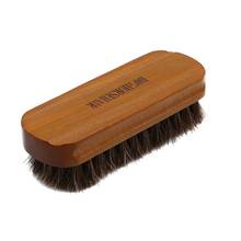 High Quality Natural Leather Real Horse Hair Soft Polishing Tool Bootpolish Horsehair Shoe Brush Polish Hot Sale 2024 - buy cheap