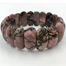 Free Shipping Beautiful Jewelry Rhodorite Women Men Bead Bracelet PG8912 2024 - buy cheap
