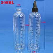 30pcs 30ml/60ml/100ml/120ml/250ml/500ml Plastic PET E Liquid juice Dropper Bottles Pointed Top Cap Tattoo Pigment Ink Containers 2024 - buy cheap
