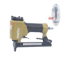 Meite 1013jd pistola de unha pneumática, ferramenta de grampeador de ar brad nailer 2024 - compre barato