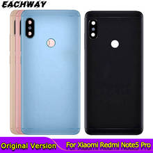 NEW For Xiaomi Redmi Note5 Pro Battery Cover Rear Door Housing Back Case Replacement Phone Redmi note 5 Pro Battery Cover 2024 - buy cheap