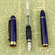 Jinhao x450 caneta fonte, média, dourada, chique, presente 2024 - compre barato
