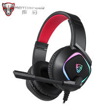 Motospeed-auriculares por encima de la oreja con Sonido Envolvente Virtual 7,1, cascos con micrófono de ruido para PC, ordenador y PS4, originales 2024 - compra barato