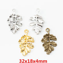 10 pcs Vintage Ancient leaves zinc alloy charms pendant suitable for DIY Bracelet Necklace metal jewelry accessories 6203 2024 - buy cheap