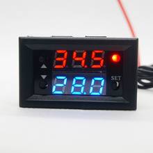 W2810 DC12V 20A Digital Thermostat Temperature Controller Red Display with Probe 2024 - buy cheap