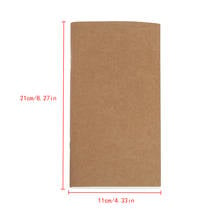 OOTDTY Creative kraft paper Traveler notebook inside page Diary notebook Various styles 2024 - buy cheap